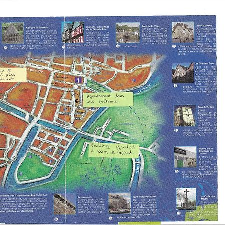 Spacieux T3 Lumineux Dans Quartier Historique Avec Wifi Redon Bagian luar foto